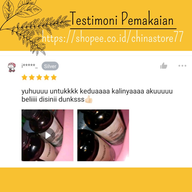 Serum Bopeng Wajah Penghilang  Bekas Jerawat Flex Hitam Bruntusan Bintik Hitam Stretch Mark TAMANU OIL 5ml Falabell  BPOM Oil