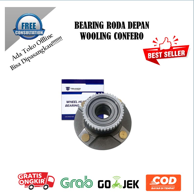 BEARING RODA DEPAN WOOLING CONFERO LAHER RODA DEPAN WOLING CONFERO