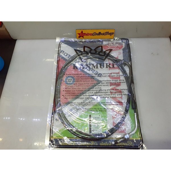 kabel tali gas beat karbu karburator original Kanmuri