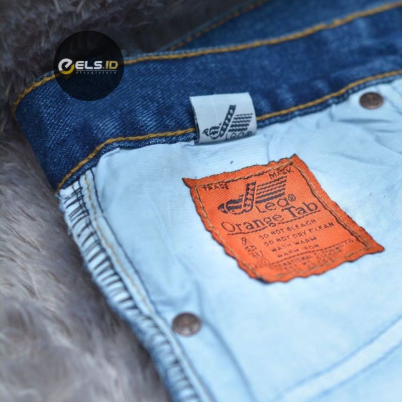 Celana Jeans Pria Panjang Reguler Fit Lea 606 Standar-Celana Pria Terbaru Dan Termurah /Celana Jins Celana Cowok kasual denim Hitam Biru