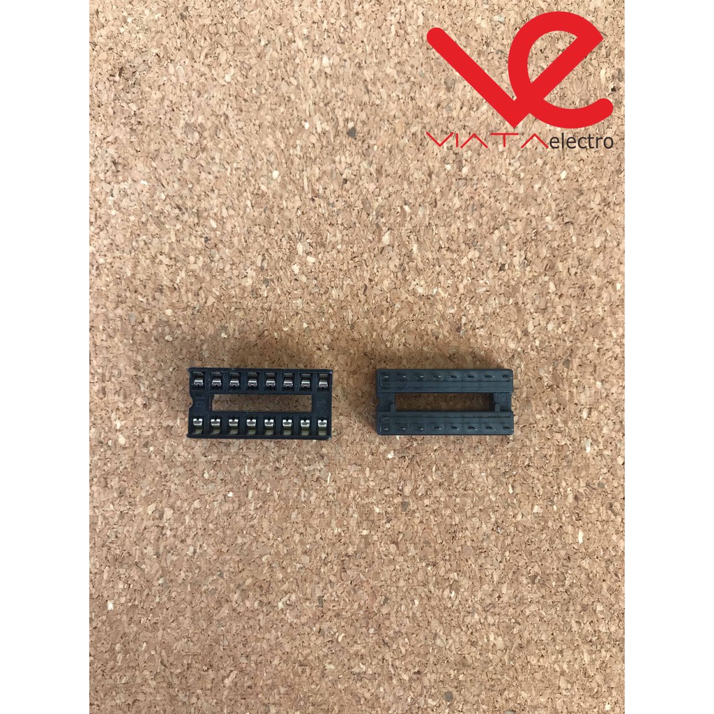 SOCKET IC 16PIN (1 BUAH) 16P ADAPTER SOCKET IC16PIN 16P