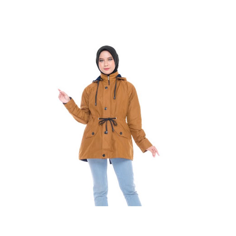 ANAPHA jacket parka wanita cewe cewek jaket motor jaket wanita jaket parka pendek