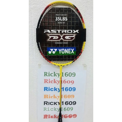 RAKET BADMINTON YONEX ASTROX 0.7 DG - HEAD HEAVY BALANCE - HIGH FLEXIBLE - TENSION 35 LBS - ORIGINAL