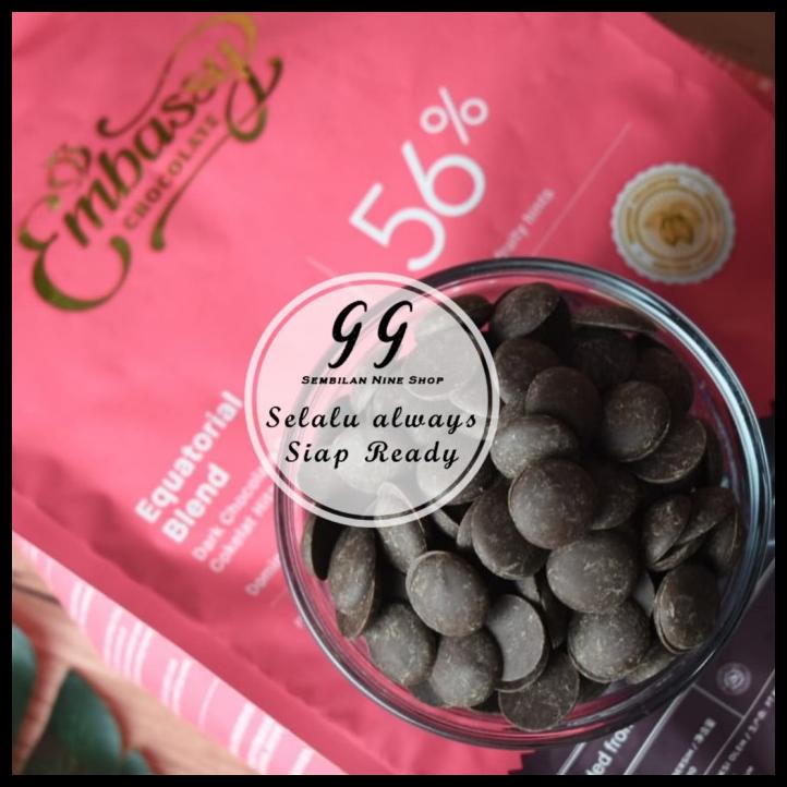 

TERBARUU!! Tulip EMBASSY EQUATORIAL Dark Chocolate Couverture 56% 2,5 Kg Coklat TERLARIS