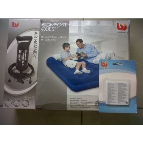 Paket Kasur Angin Bestway Double mainan kado ultah anak perempuan laki laki hadiah bayi