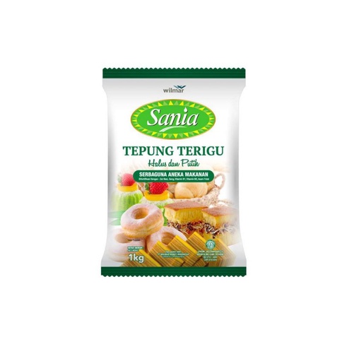 

SANIA Tepung terigu. serbaguna 1kg