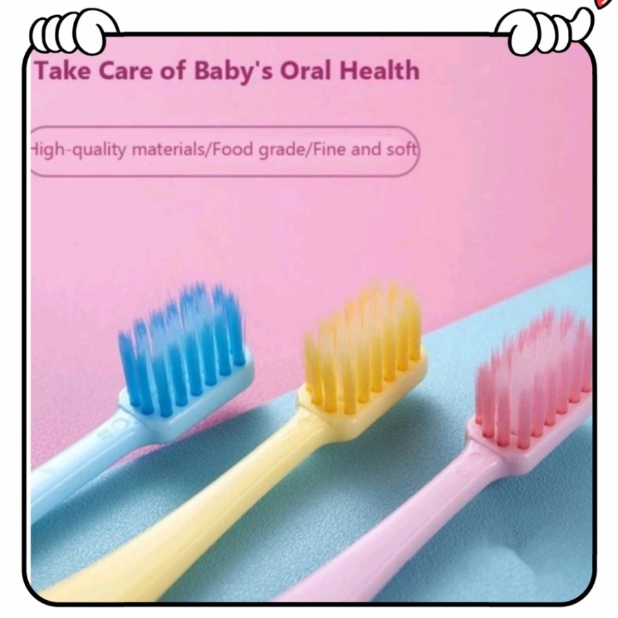 Sikat Gigi Anak Bayi /Kids Toothbrush Warna Warni