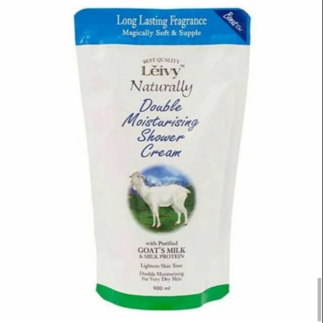 Refill Shower Cream Leivy 900ml GoatMilk