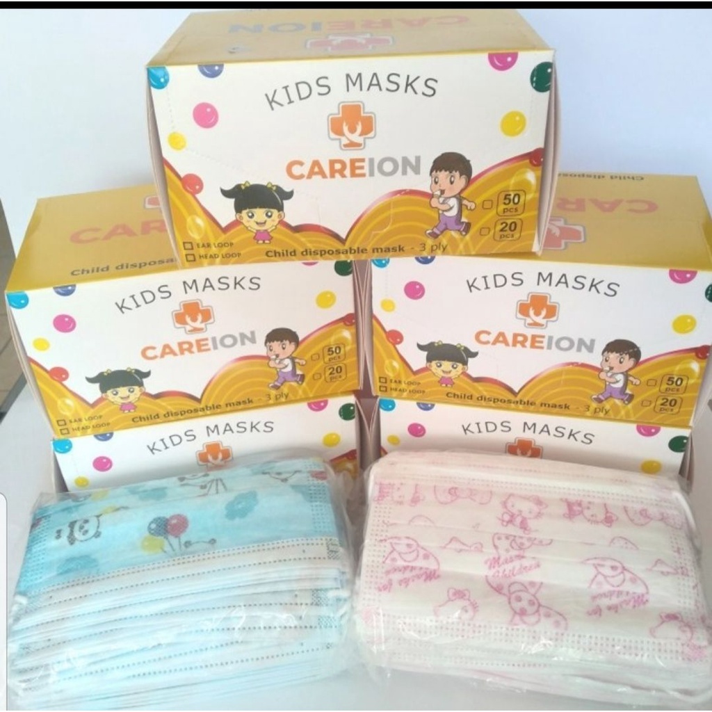 Masker KIDS Anak 3Ply