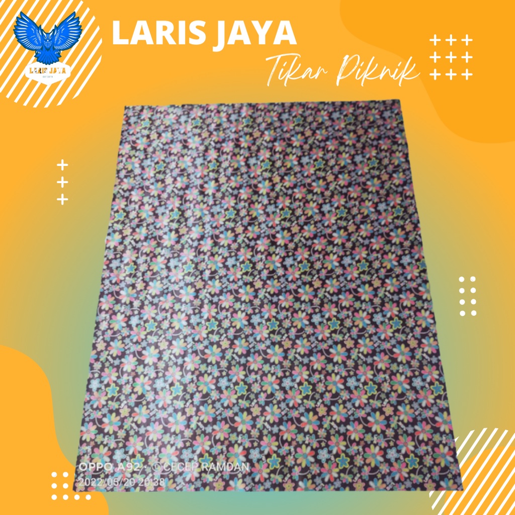 TIKAR PIKNIK 120x150CM microsatin KARPET TAMASYA LIBURAN PORTABLE BISA LIPAT MODEL TAS ANTI AIR 1KG=2PCS