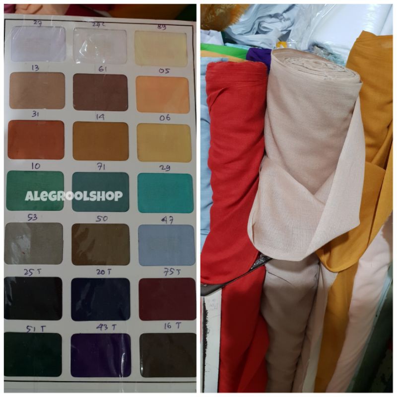 Bahan Kain Katun Ero Hero-PURING- JILBAB-MASKER