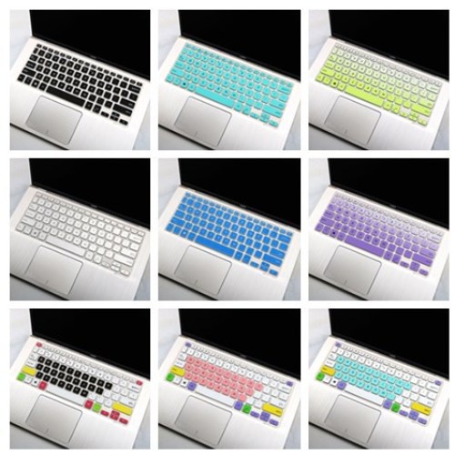 For 14 Inches ASUS R424 Y4200 S430un Soft Ultra-thin Silicone Laptop Keyboard Cover Protector