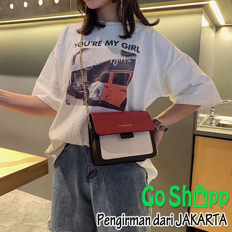 Tas Selempang Bahu Wanita Import Terbaru Fashion Korea Style Kekinian SL09