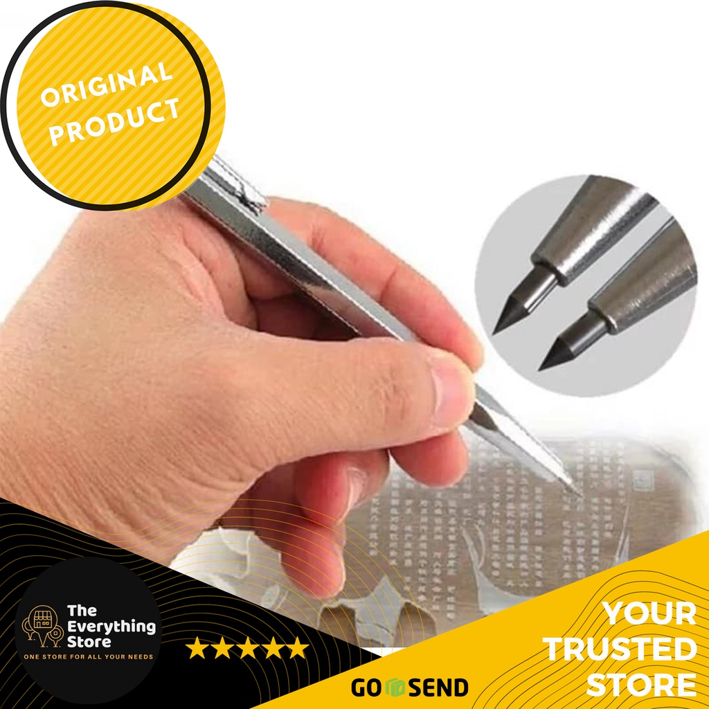 

CUTTING PEN Pena Ukir Metal Scriber Tungsten Carbide Tip