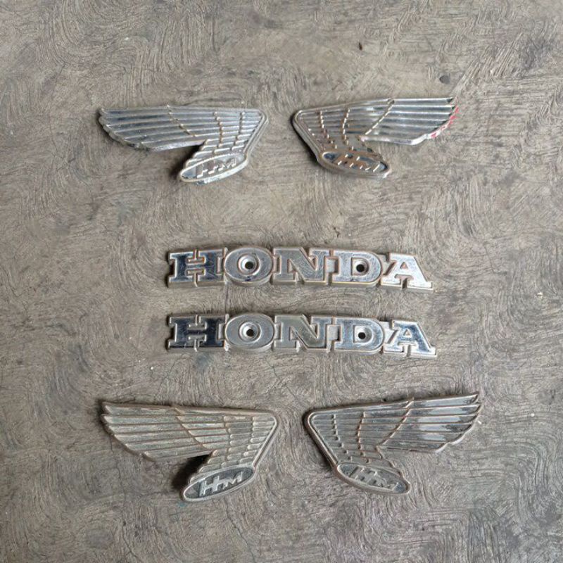 emblem cb glatik sayang tangki cb original