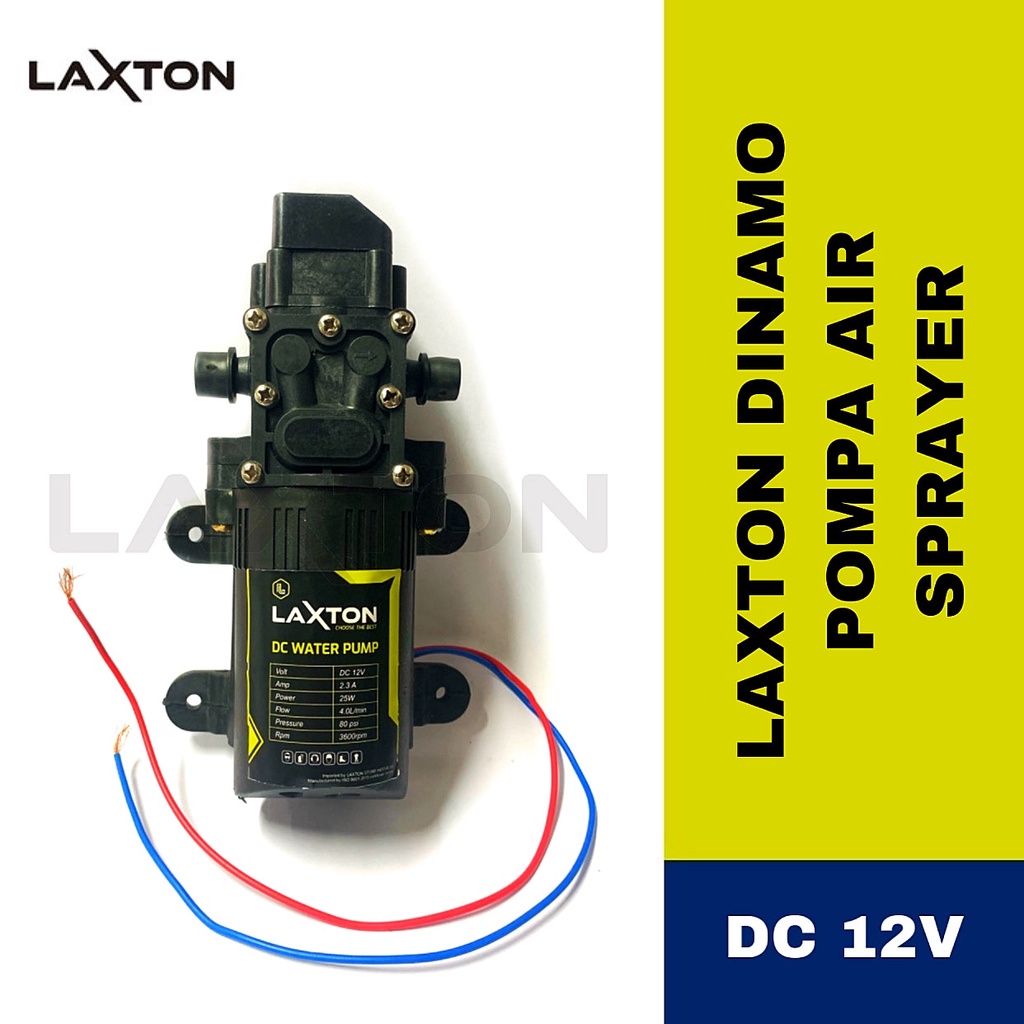 LAXTON Dinamo Pompa Air DC 12 V Cuci Mobil Ac Motor Steam Sprayer