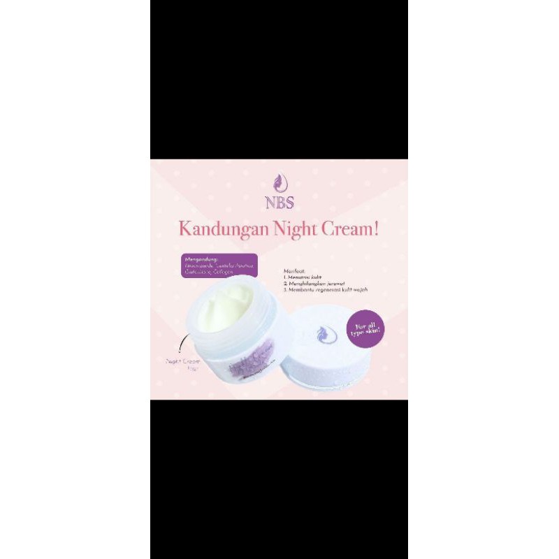 Night Cream NBS (eceran)