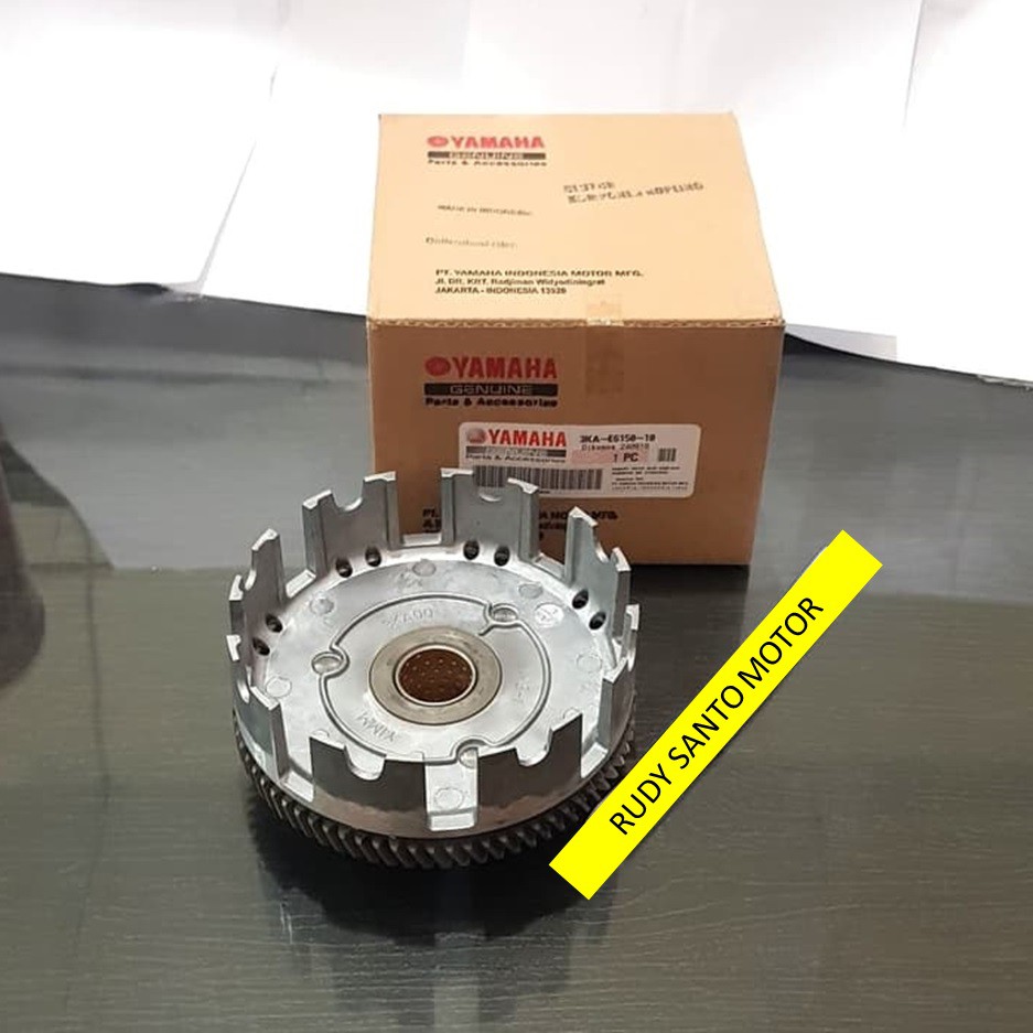 GIGI GENDENG RUMAH KARET KOPLING PRIMARY DRIVEN GEAR RXK RX K RX KING 3KA-E6150-10 ASLI YAMAHA-1