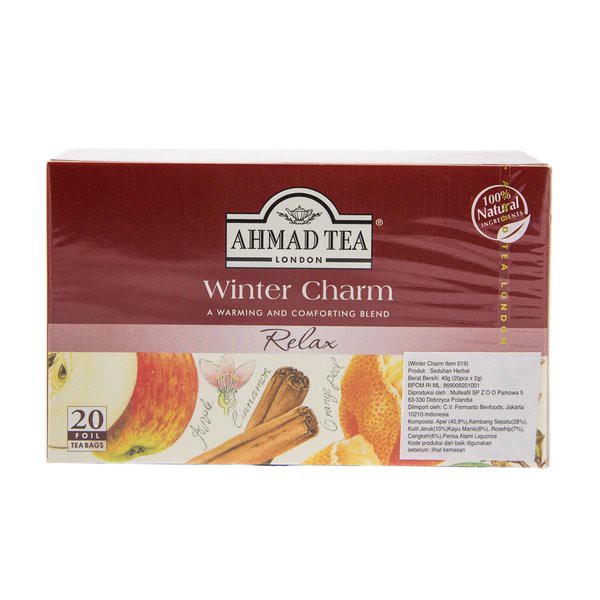 

Ahmad Tea London Teh Winter Charm Relax 40 g