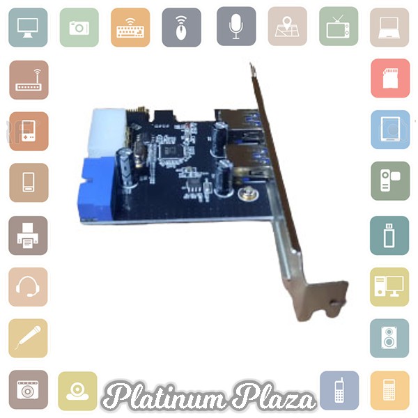 PCIE Card USB3.0 2 Port - ULS-U3P4N-22PH-2A`7I2ACK-