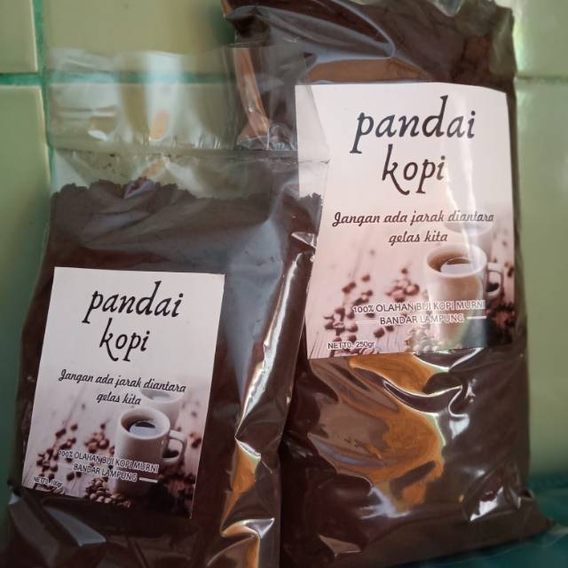 

Pandai kopi (LAMPUNG)