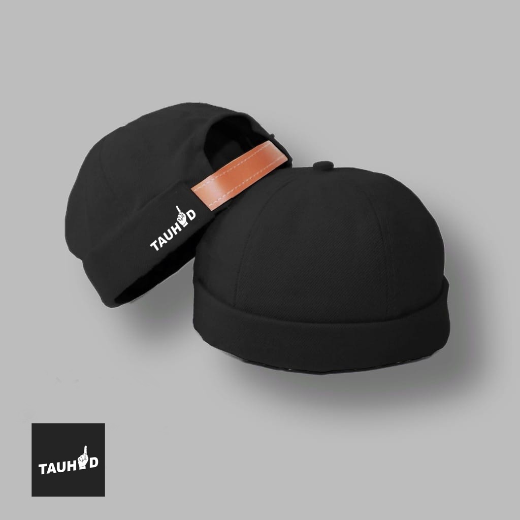 FED Miki Hat Ana Muslim Kotak Peci Mikihat Tauhid Topi Brimless Premium