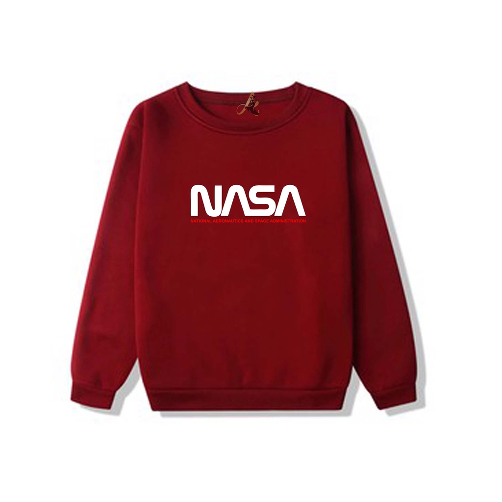 SWEATER OVERSIZE CREWNECK NASA STREETWEAR  SWEATSHIRT PRIA DAN WANITA