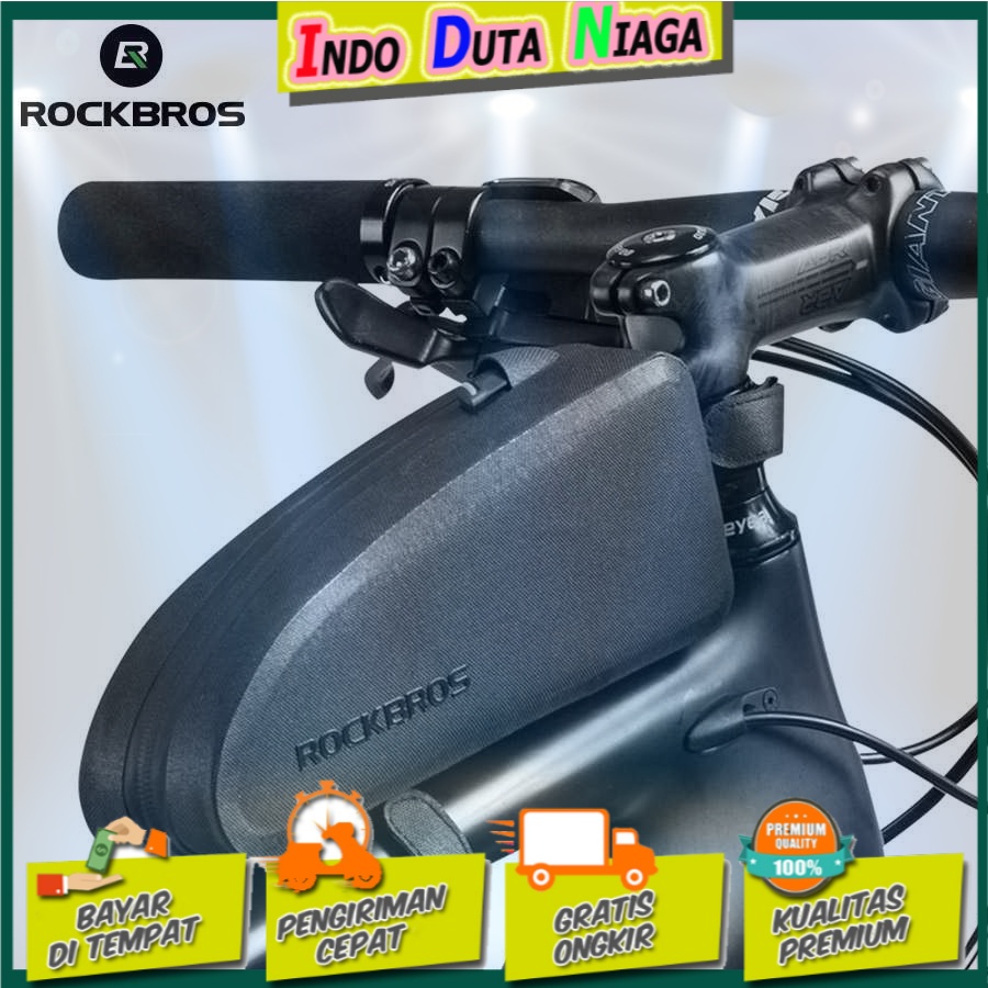 Rockbros Tas Barang Rangka Sadel Sepeda Waterproof Bag - AS-019-1