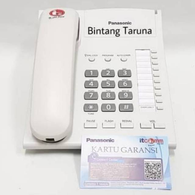 Telepon Kabel Panasonic KX-TS825 Pesawat Telepon Panasonic KX-TS825 (Putih)