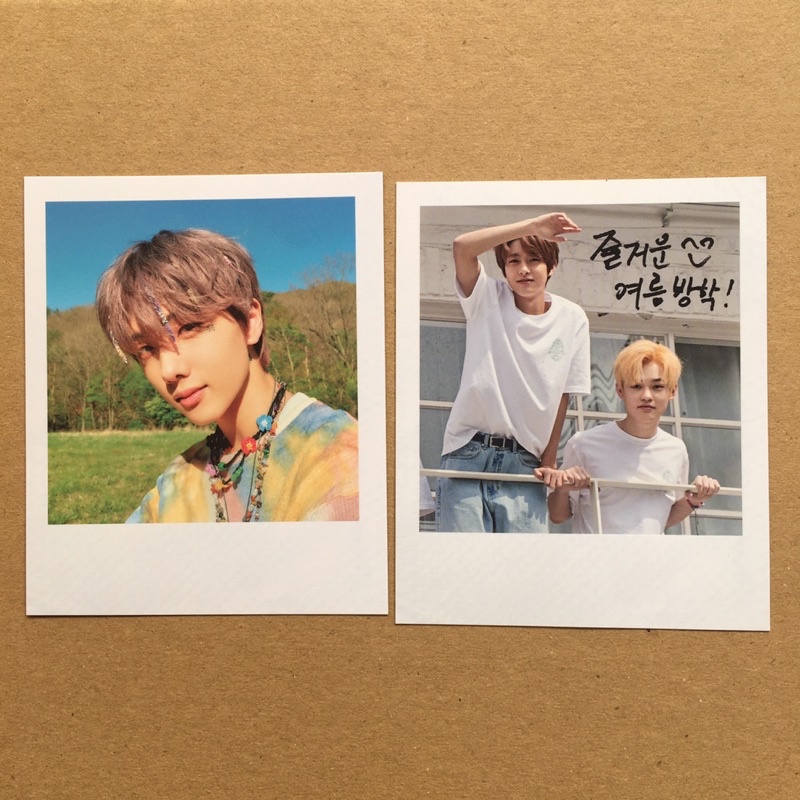 [ bookeed ] pola Jisung + Unit Renle Renjun Chenle official MD mini ballon polaroid polar merch merc
