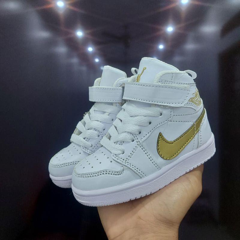 Sepatu Jordan Anak Cewek Sepatu Anak Nike Air Jordan Perempuan Sneakers Anak Usia 1-10 Tahun