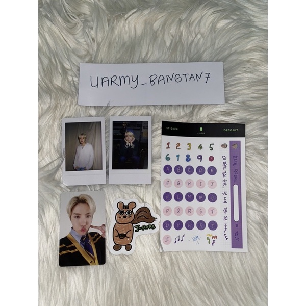 READY BTS DECO KIT MEMBER SET