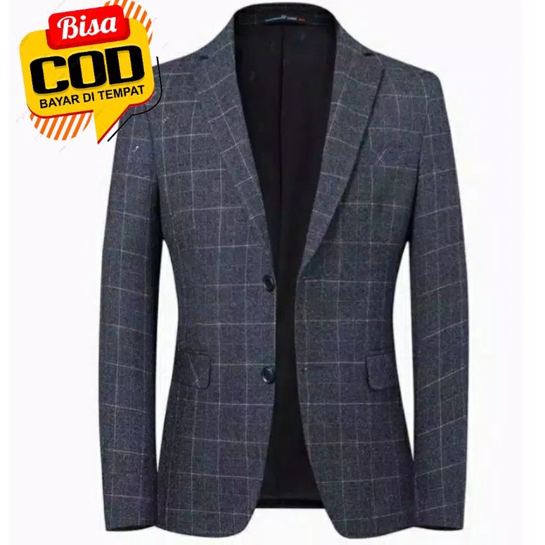 Jas model kotak pria / Ja motif kotak / Jas pria kotak