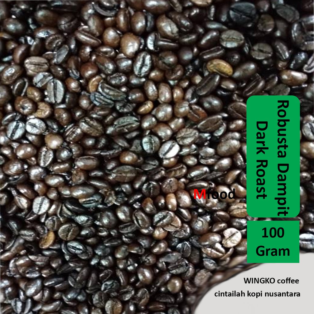 

Kopi Robusta Dampit Dark Roast 100g, Kopi Kwalitas Baik asli dari dampit cocok untuk caffe