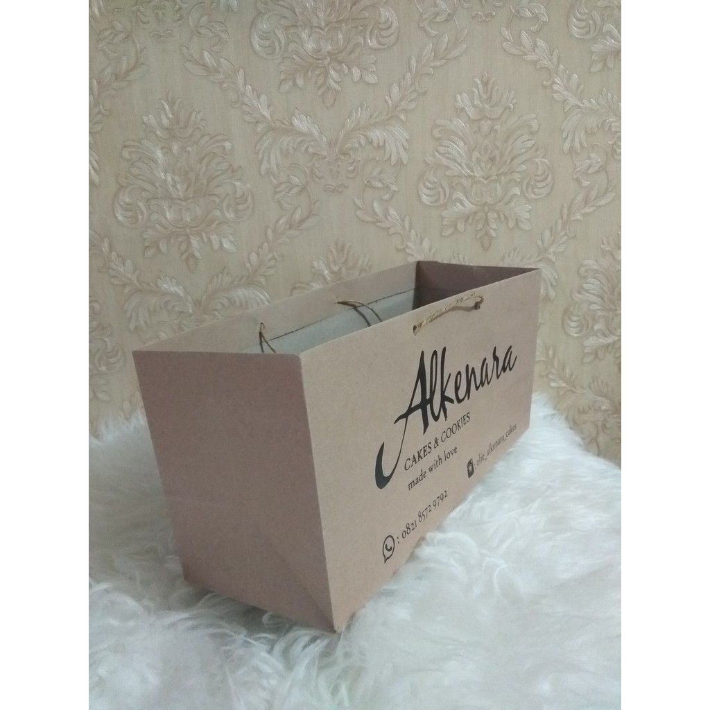 

paperbag tas kertas SABLON bandeng LANDSCAPE