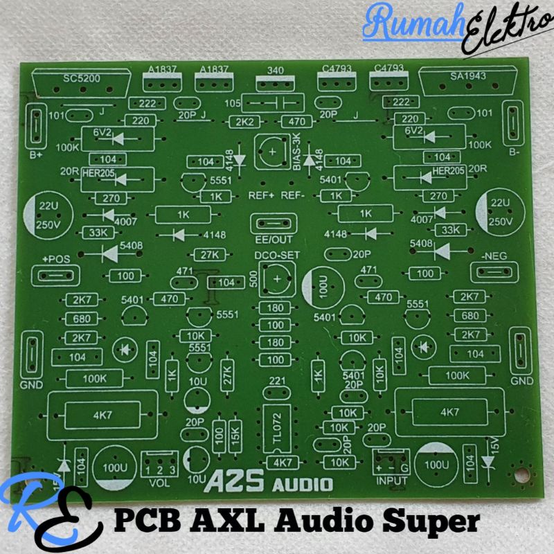 PCB Super Power AXL Audio
