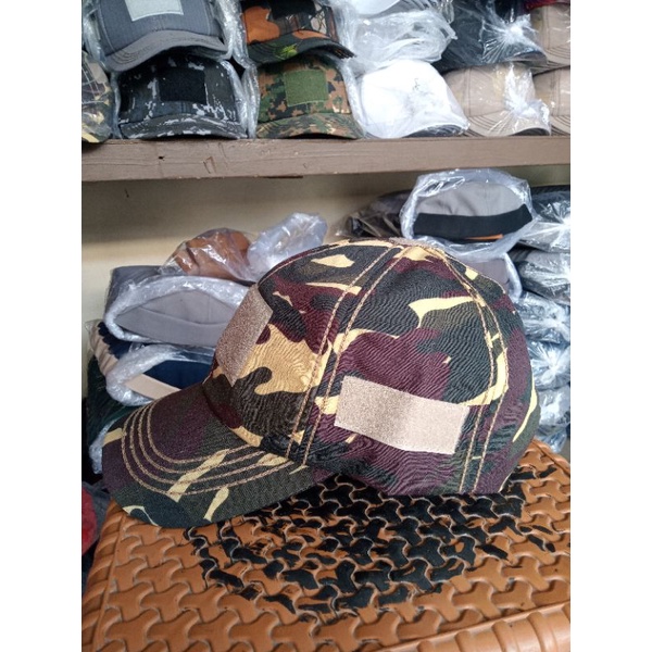 TOPI LORENG BANSER TACTICAL VELKRO