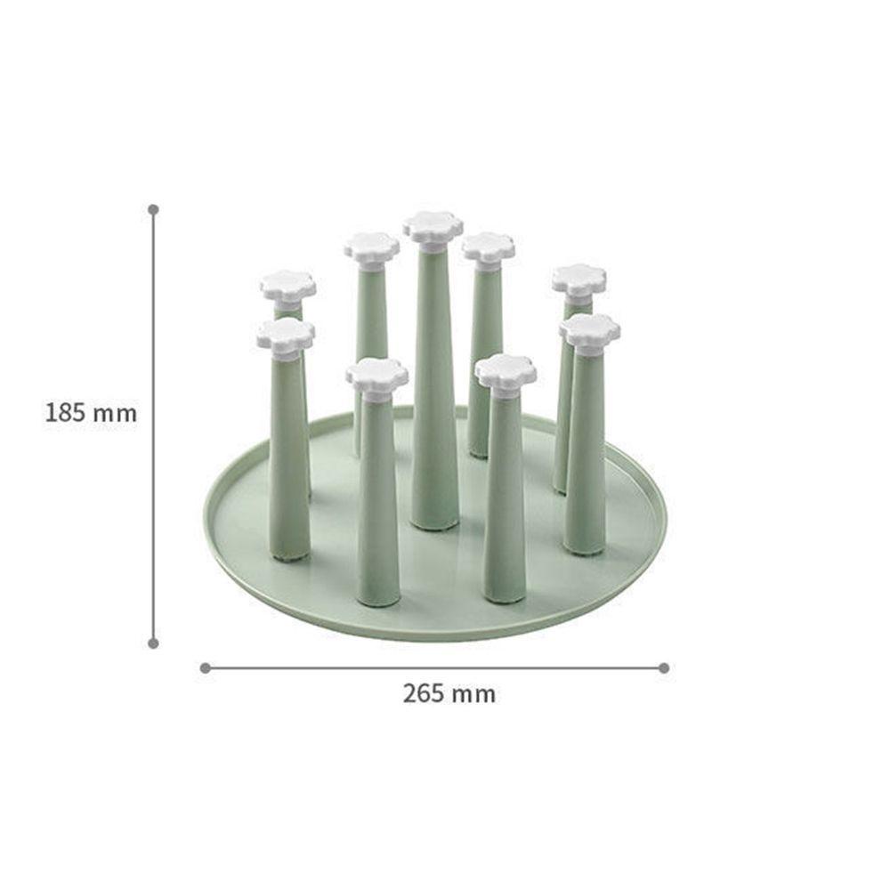 Rak Stand Holder Pengering Gelas Wine Bahan Plastik Untuk Dapur