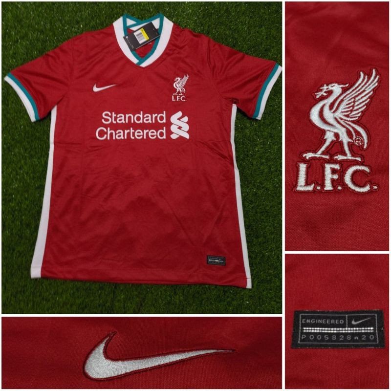 JERSEY BOLA LIVERPOOL HOME 2020/2021 GRADE ORI