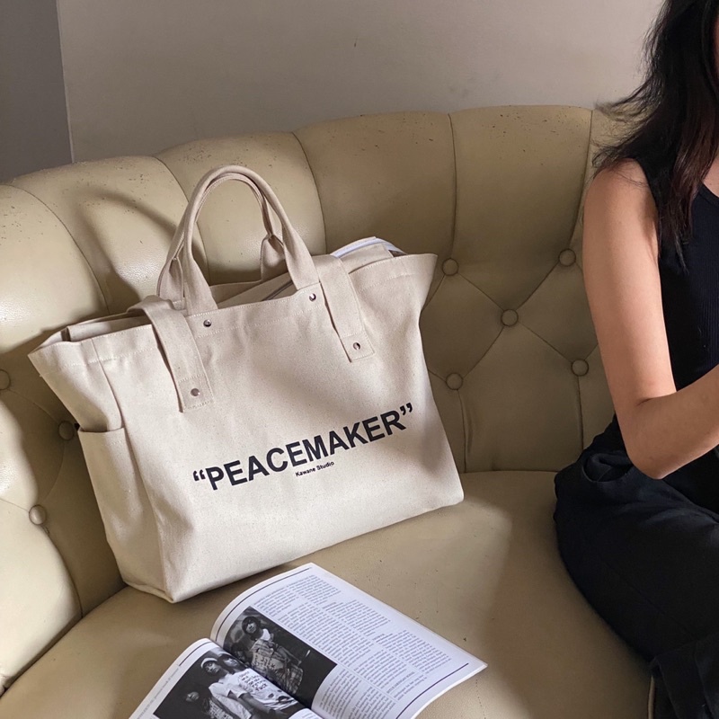 PEACEMAKER TOTEBAG