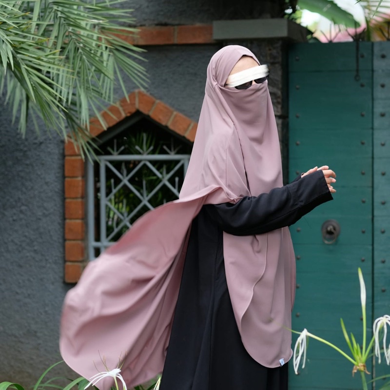 French Khimar SAIRA | French Khimar polos| French khimar oval| French Khimar murah| FK| French Khima