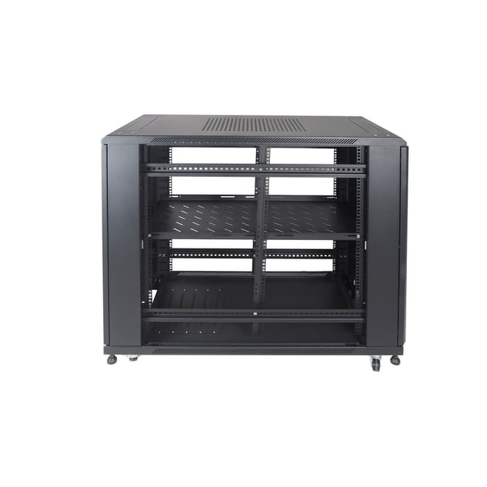 Indorack IR11520G Standing Close Rack 19&quot; 20U Glass Door Depth 1150mm STANDING CLOSE RACK 20U