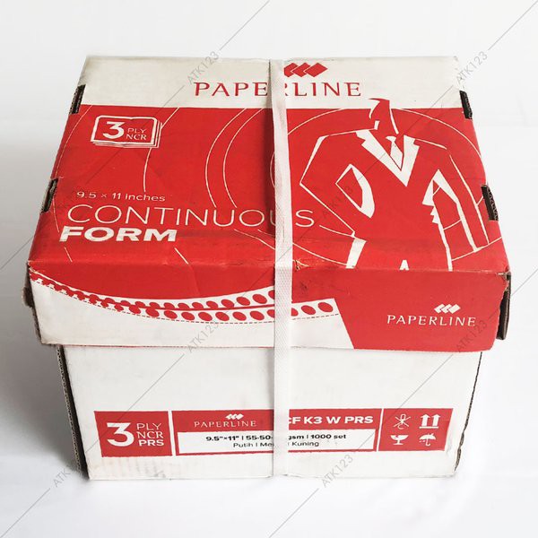 

PAPERLINE Continuous Form 9 1/2 x 11 3 Ply (K3) PRS | Kertas Komputer