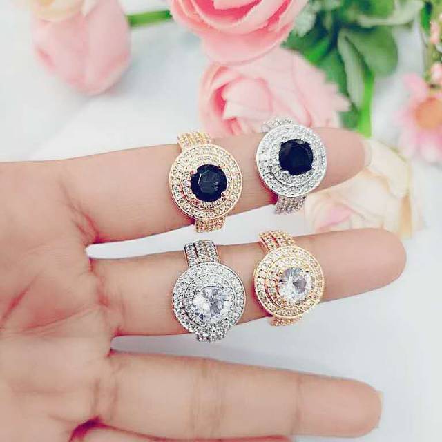 Cincin xuping Permata 0071 &amp; 0072