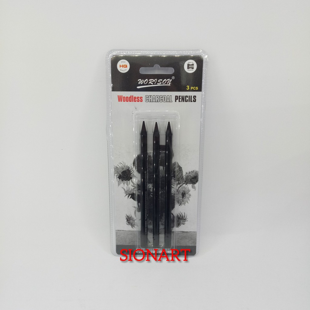 Worison Woodless Charcoal Pencils