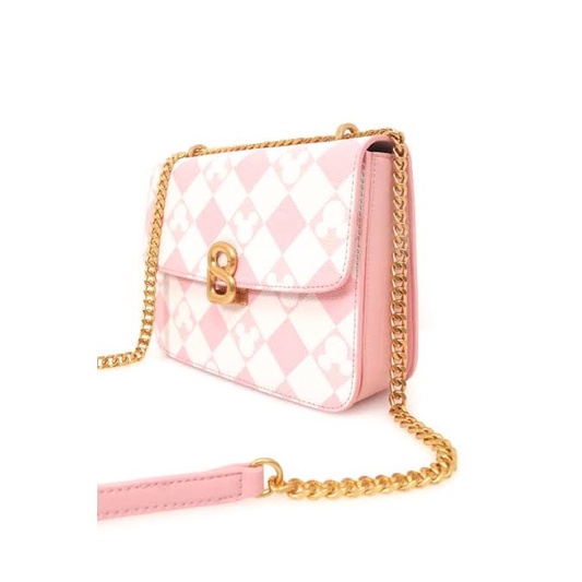 [preloved] Disney Buttonscarves Dona Bag Pink