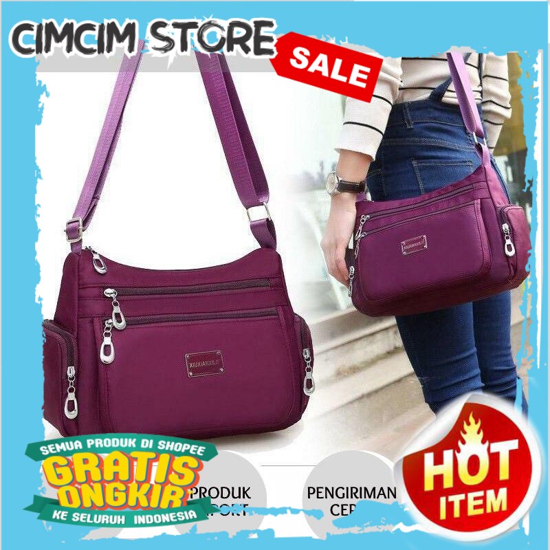 TAS KEKINIAN TERBARU TERMURAH / Z-004 - TAS IMPORT MURAH B8890 - TAS WANITA RRN 032 - TAS NILON 1919