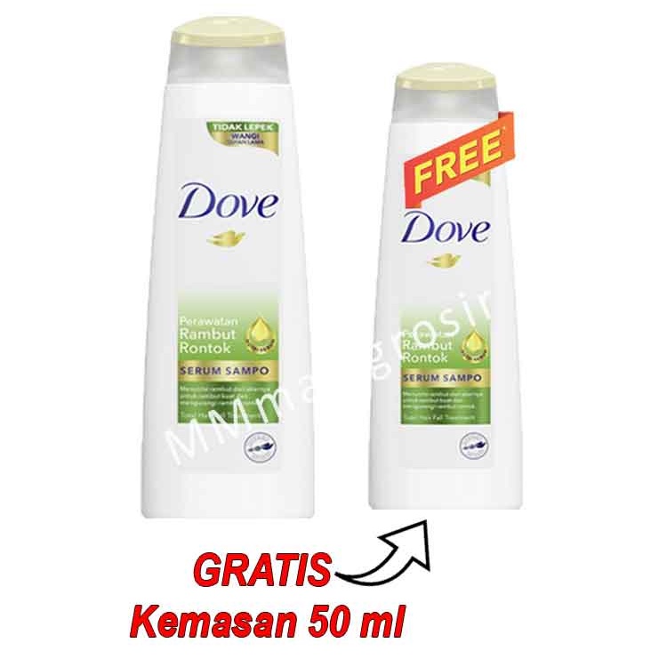 Dove Serum / Shampo / Perawatan Rambut / Serum Shampo 135ml