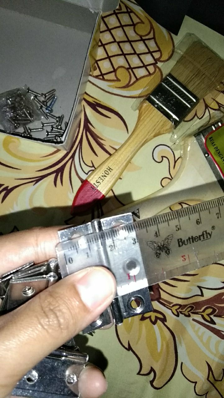 Engsel Pintu Plat Panjang 2 2.5 3 Inch Kandang Kotak Gerobak