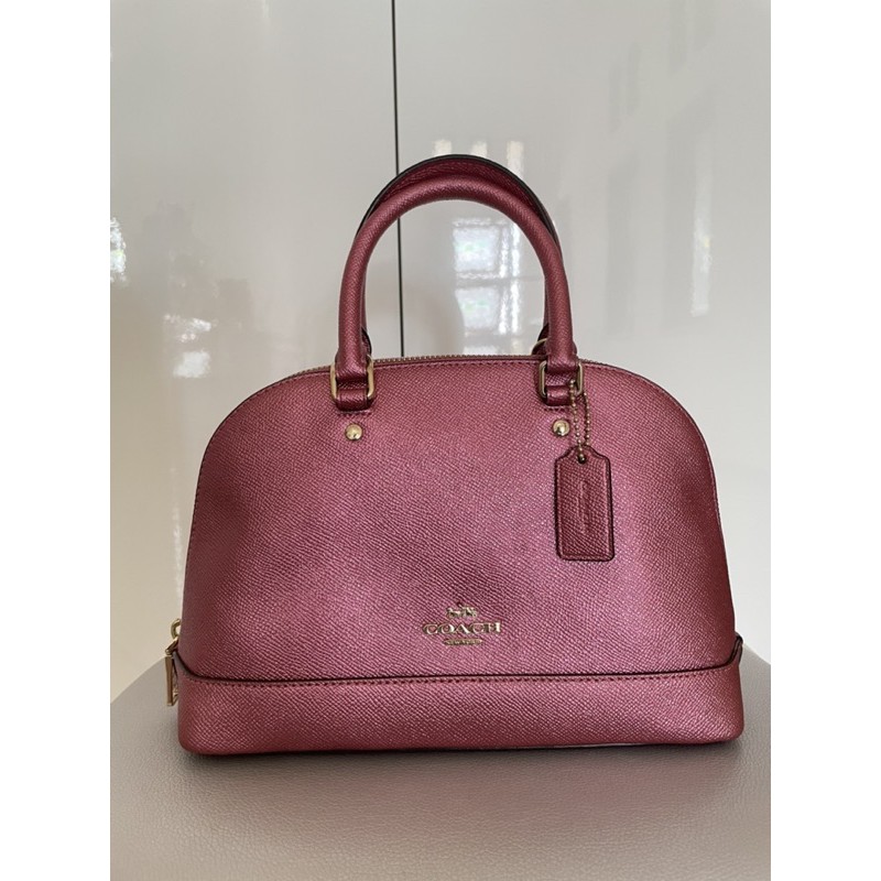 [PRELOVED] coach sierra metallic ant blush